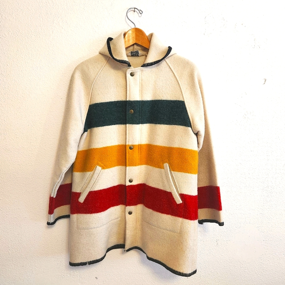 Vintage Hudson Bay Woolrich Coat